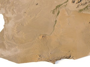 Afghanistan Terrain 3D Model