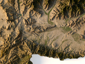 Afghanistan Terrain 3D Model