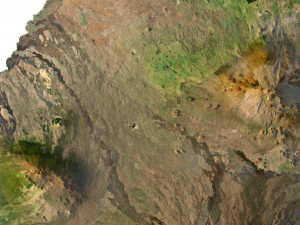 Hawaii Terrain 3D Модель
