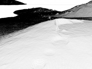 Hawaii Terrain 3D Модель