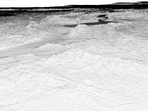 China Terrain 3D Model