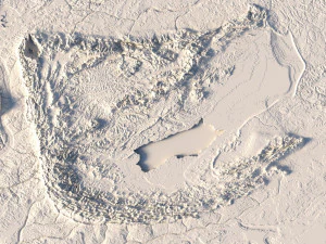 Middle Earth 3D Map 3D Model