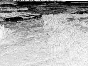 Middle Earth 3D Map 3D Model
