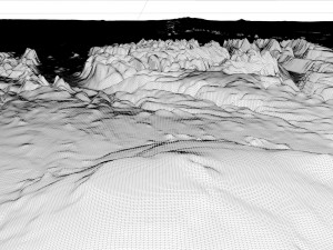 Iceland Terrain Without Water 3D Model