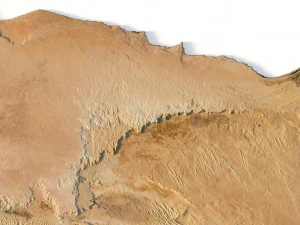 Terreno do Egito Modelo 3D