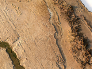 Egypt Terrain 3D Model