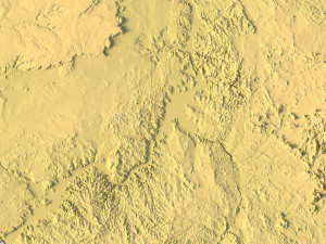 Egypt Terrain 3D Model