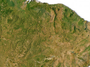 Brazil Terrain Modelo 3D