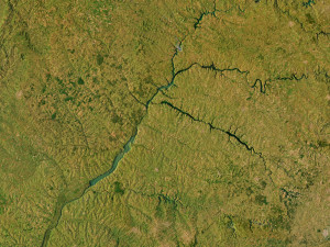 Brazil Terrain Modelo 3D