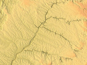 Brazil Terrain Modelo 3D