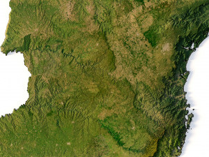 Brazil Terrain Modelo 3D