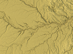 Brazil Terrain Modelo 3D