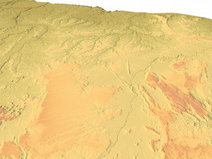 Brazil Terrain Modelo 3D