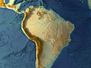Earth Terrain Without Water 3D Model