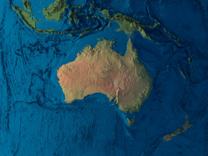 Earth Terrain Without Water 3D Model