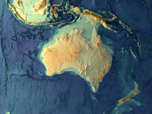 Earth Terrain Without Water 3D Model