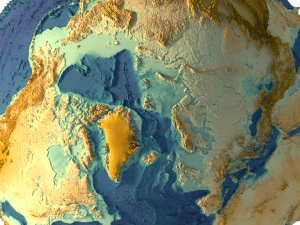 Earth Terrain Without Water 3D Model