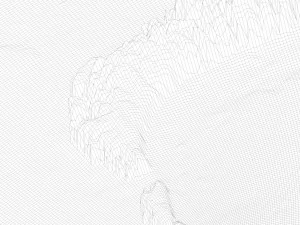 Earth Terrain Without Water 3D Model