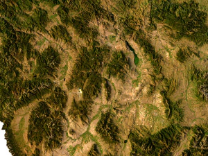 Montana Terrain 3D Model