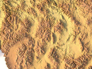 Montana Terrain 3D Model