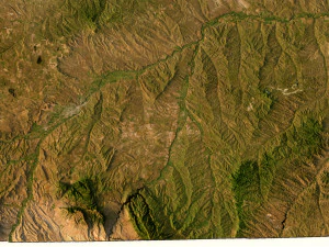 Montana Terrain 3D Model