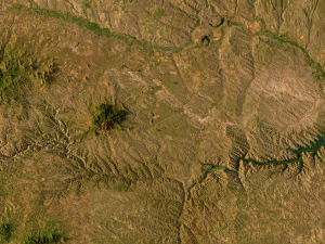 Montana Terrain 3D Model