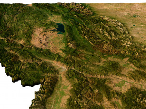 Montana Terrain 3D Модель