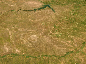Montana Terrain 3D Model