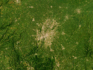 Indiana Terrain 3D Model