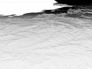 Indiana Terrain 3D Model