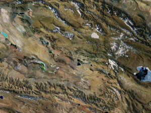 China Terrain 3D Map 3D Model