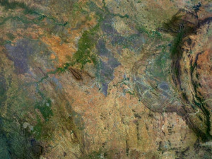 Indien-Gel&auml;nde-3D-Karte 3D Modell