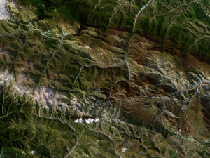 Azerbaijan Terrain 3D Map 3D Model