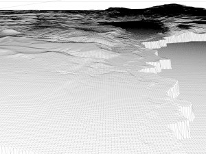 Israel Terrain 3D Map Model 3D