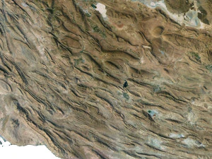Iran Terrain 3D Map 3D Model