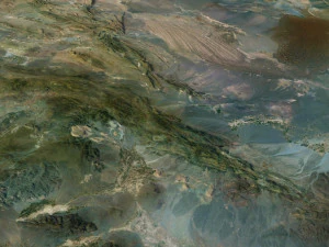 Iran Terrain 3D Map 3D Model