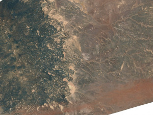Jordan Terrain 3D Map 3D Model