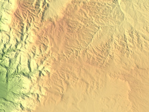 Jordan Terrain 3D Map 3D Model