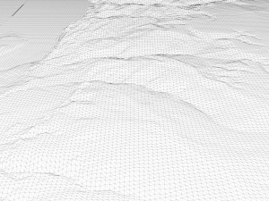 Jordan Terrain 3D Map 3D Model