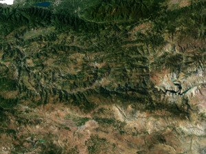 Turkey Terrain 3D Map 3D Model