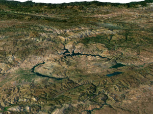 Turkey Terrain 3D Map 3D Model