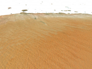 United Arab Emirates Terrain 3D Map Modèle 3D