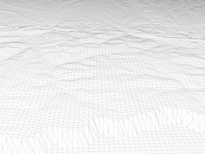 France Terrain 3D Map 3D 모델
