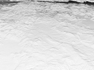 Greece Terrain 3D Map 3D Model