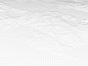 Italy Terrain 3D Map 3D Model