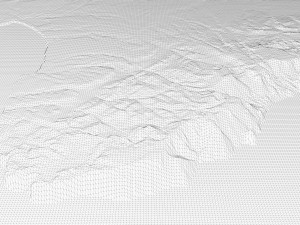 Ukraine Terrain 3D Map 3D 模型