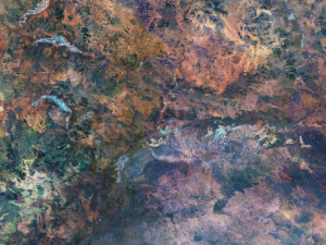 Australia Terrain 3D Map 3D-Modell