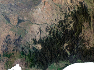 Australia Terrain 3D Map 3D Model