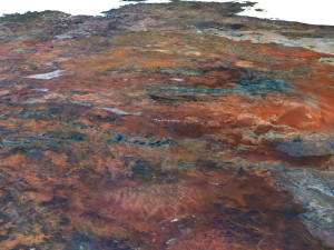 Australia Terrain 3D Map 3D-Modell