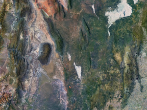 Argentina Terrain 3D Map 3D मॉडल